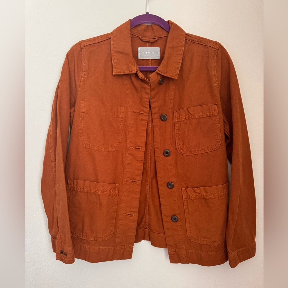 Everlane Rust Chore Coat EUC Size Small